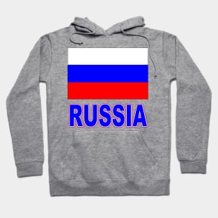 The Pride of Russia - Russian Flag Design Hoodie